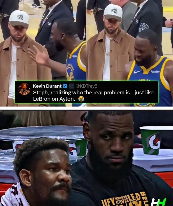 看热闹不嫌事大，杜兰特拱火库里格林关系，还顺带嘲讽了艾顿|斯蒂芬·库里|德雷蒙德·格林|勇士|凯文·杜兰特|克里斯塔普斯-波尔津吉斯_新浪体育_新浪新闻